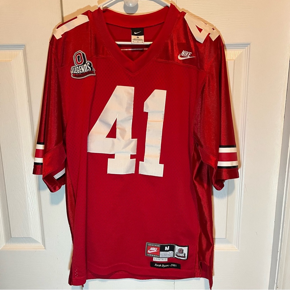 Ohio STATE Legends Keith Byars 1985 Nike Jersey Mens Size Medium Men Rare